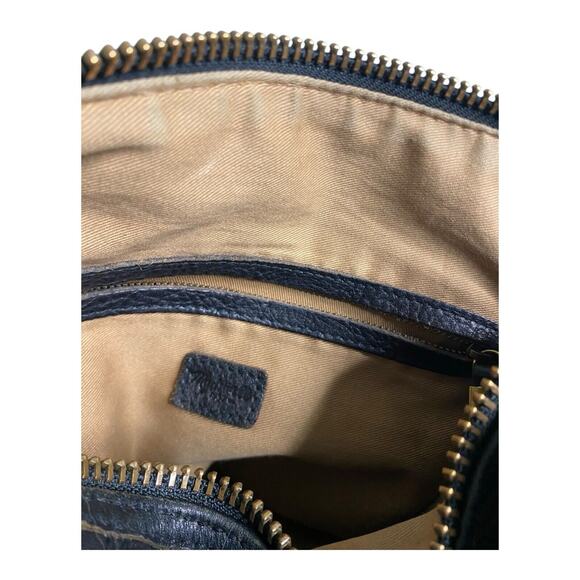 Madewell Leather Handbag Purse Black Top Handle Satchel - Picture 13 of 16